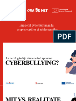 Cyberbullying - Luna Sigurantei Pe Internet - Liceal