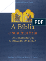 Resumo A Biblia e Sua Historia o Surgimento e o Impacto Da Biblia Varios Autores