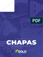 Catálogo de Chapas e Materiais BOLD