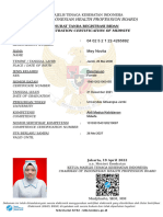 (The Indonesian Health Profession Board) : Registration Certification of Midwife