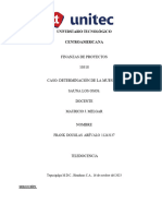 Frank Arevalo 11243137 Determinación de La Muestra Sauna Los Osos.