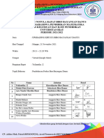 PRESENSI BIRO DANUS Dan BIRO BAYANGAN DANUS