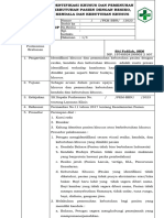 Sop Identifikasi Pasien Khusus