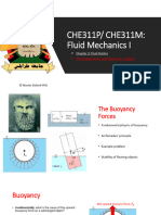 Frank White I Chapter 2 (Fluid Statics Buoyancy Force)