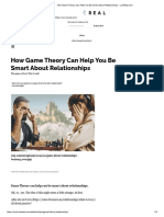 How Game Theory Can Help You Be Smart About Relationships