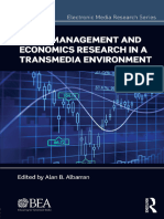 (AR2) Media Management and Economics Research in A Transmedia