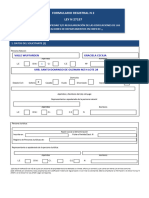 De Formulario Registral Nº2 Ley Nº27157