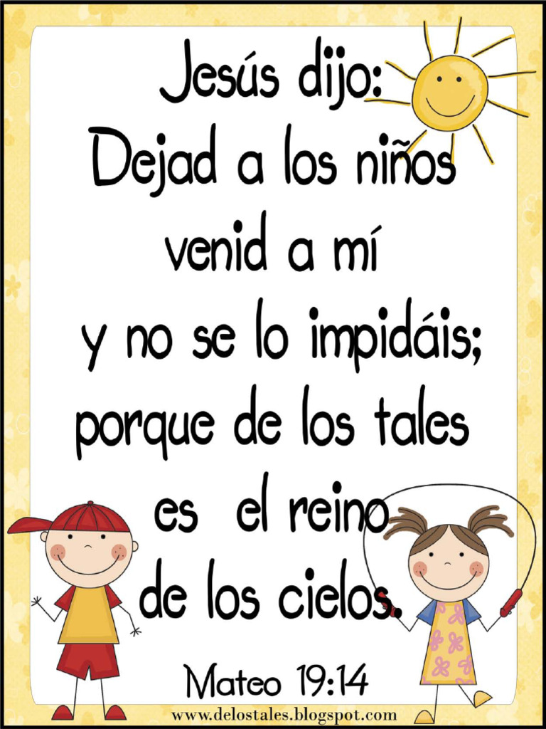 Dejad A Los Niños | PDF