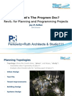 RTC USA 2011 Session 4 Ah Whats The Program Doc Revit For Planning Jay Zallan Presentation