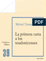 La Primera Carta A Los Tesalonicenses