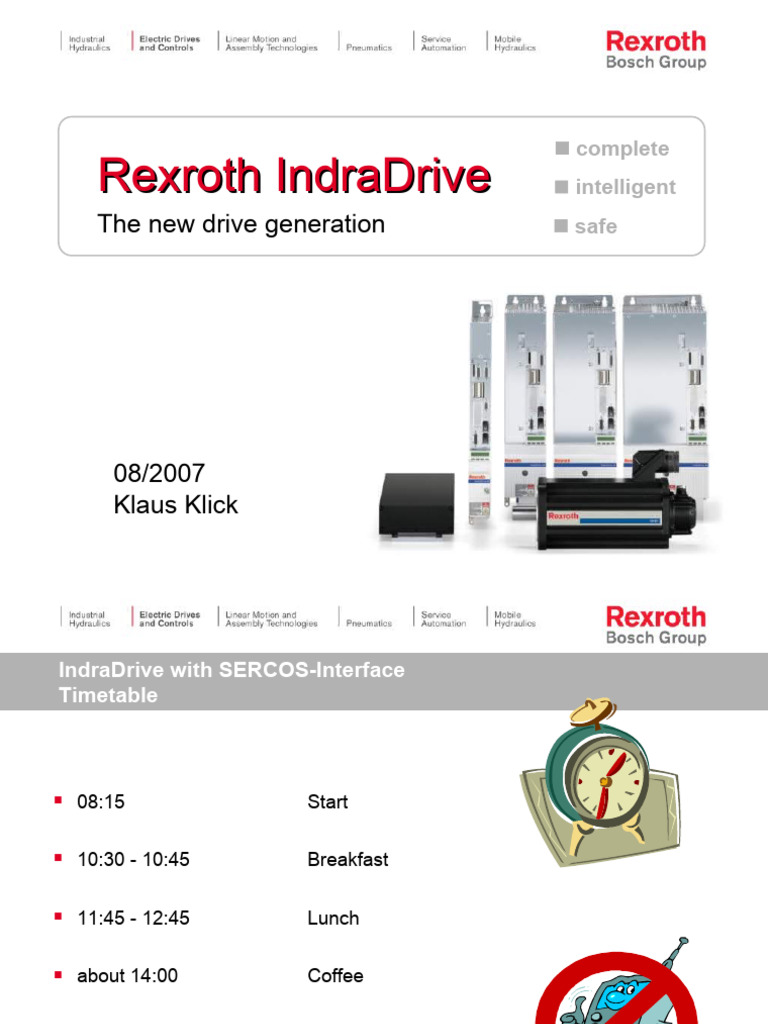 Rexroth IndraDrive System Overview | PDF