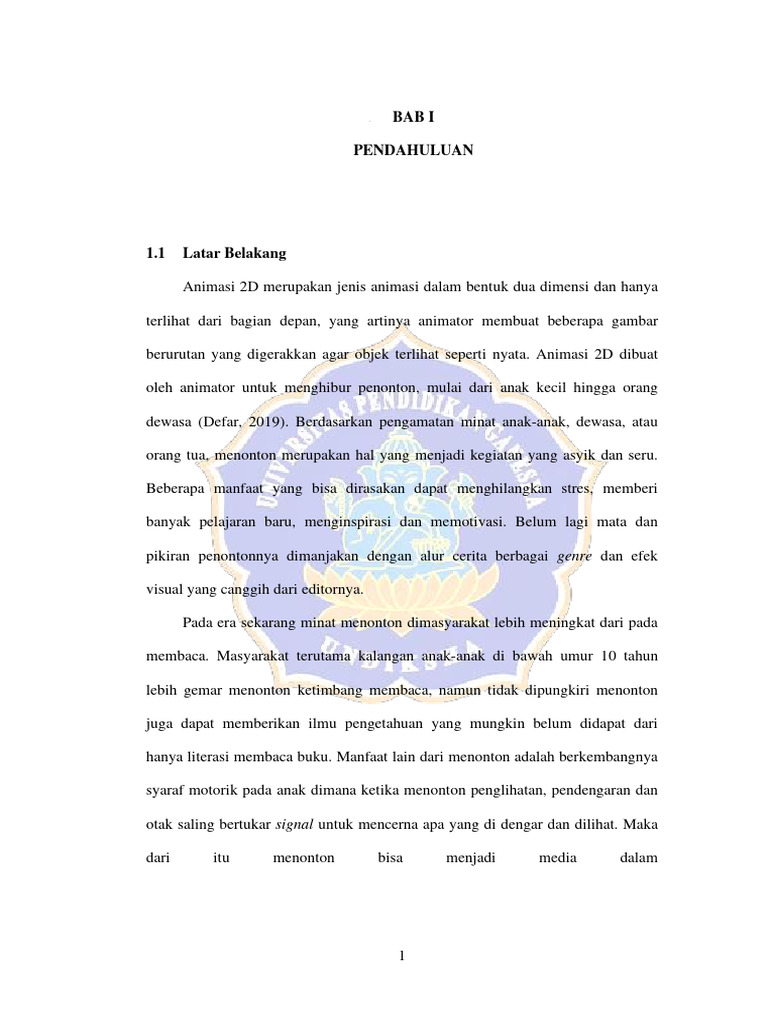 Animasi Konsep Dasar Teknik Animasi | PDF