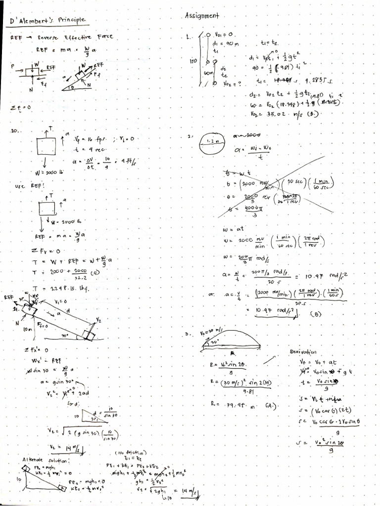 Mechanics | PDF