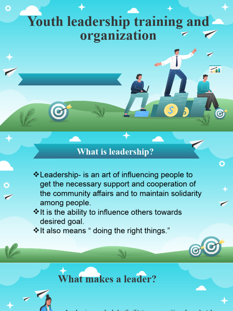 Youth Leadership Training Essentials | PDF