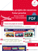 Faisons Des Projets de Vacances