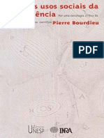 BOURDIEU Pierre. Os Usos Sociais Da Ciência