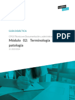 Guía Didáctica M02 Terminología Clínica y Patología