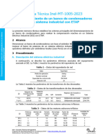 Banco de Condensadores en Un Sistema Industrial Con ETAP