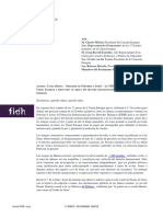 FIDH Carta Abierta EU