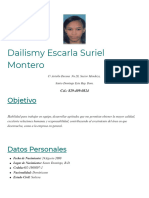 Dailismy Escarla Suriel Montero