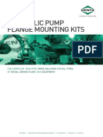 Hydraulic Pump Flange Mounting Kits