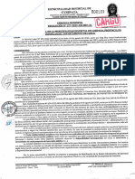 Escala Remunerativa de Proyecto de Inversion Directiva #08-2020-MDC Aprobado R.G 256-2020 y Modificado Con R.G 137-2022 de La Municipalidad Distrital de Cusipata