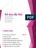 BA Dọa Sẩy Thai