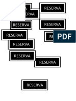 Reserva