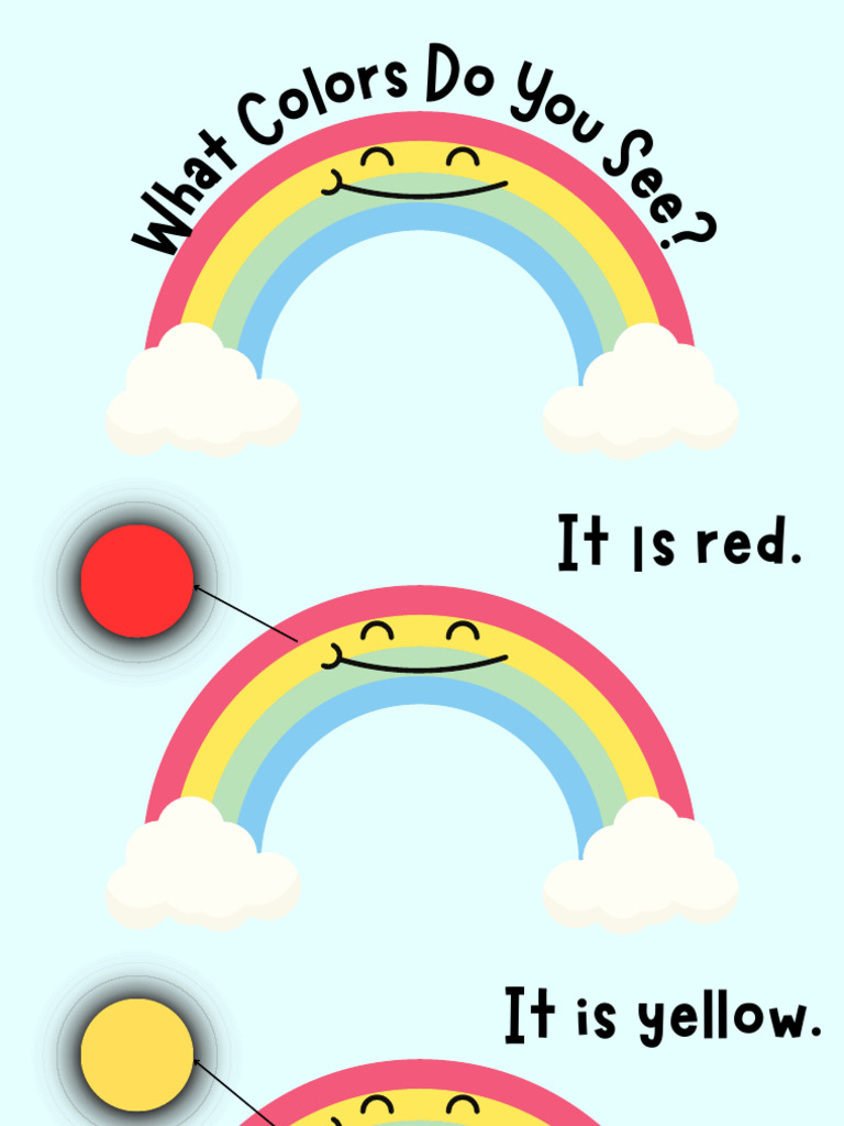 What Colors Do You See | PDF