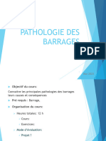 Cours Pathologie Des Barrages - M1GC - 2022