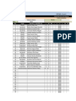 Formato de Lista de Asistencia 2