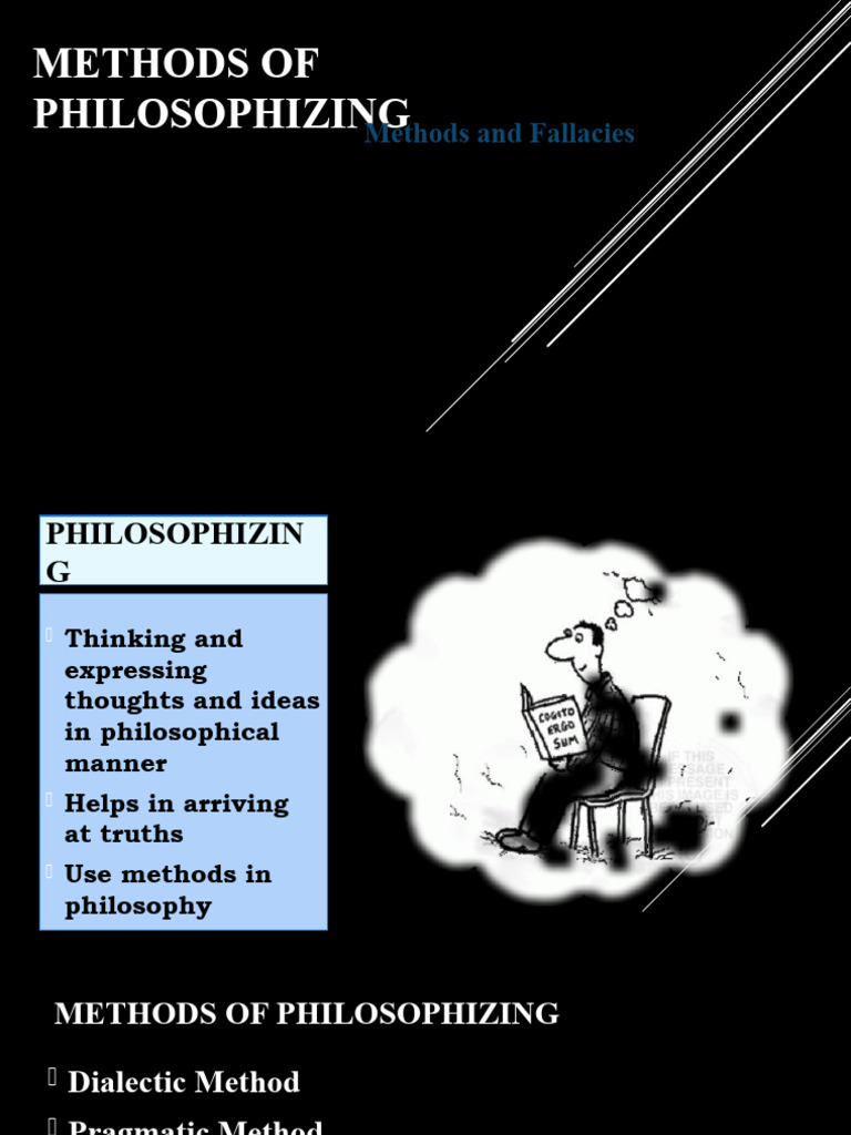 Methods of philosophizing methods and fallacies pdf