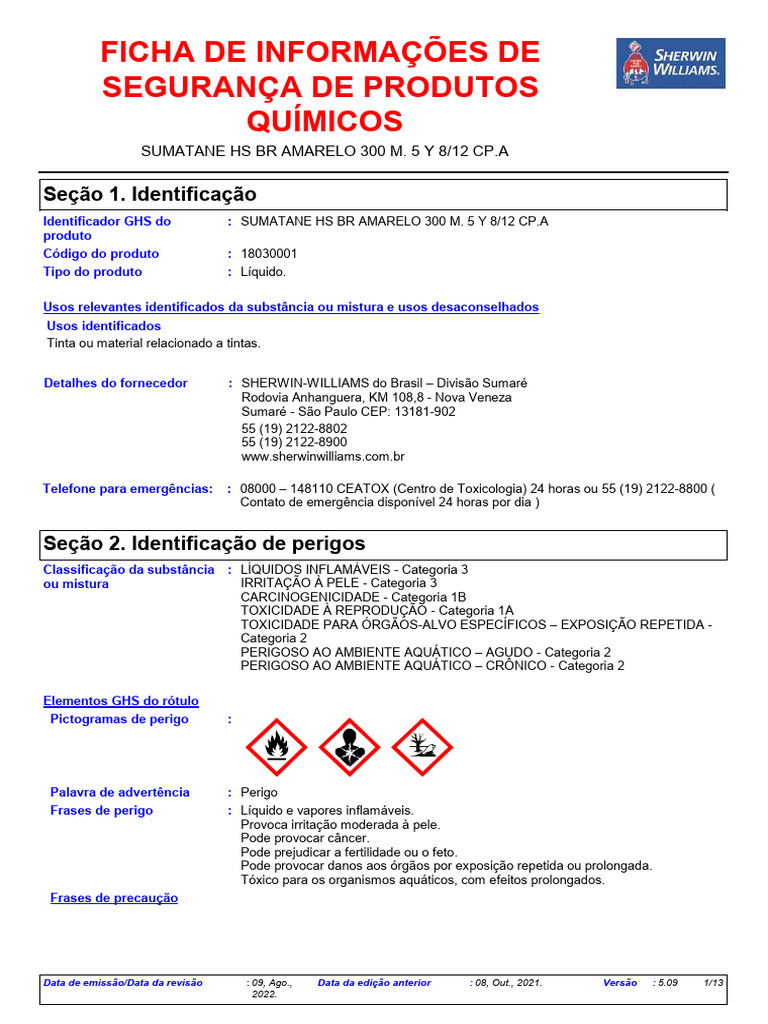 55 - Sumatane HS BR Amarelo | PDF