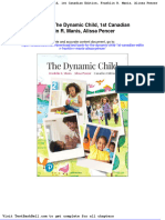 Test Bank For The Dynamic Child 1st Canadian Edition Franklin R Manis Alissa Pencer Full Download