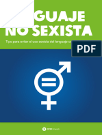eBook Lenguaje No Sexista
