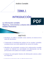 Tema 1 La Informacion Contable Introduccion