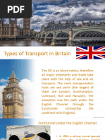 Types of Transport in Britain