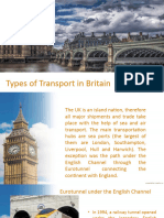 Types of Transport in Britain