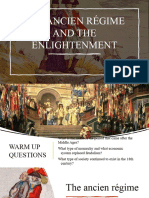 The Ancien Régime and The Enlightenment