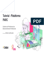 Tutorial Cadastro Cursista - PARC v2