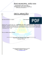 Declaração Cursando #229 Anderson Da Silva Rodrigues 6º Eja 2007 29-06 12H46