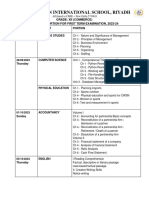 GRADE-12 (Commerce), PORTION FOR FIRST TERM EXAMINATION, 2023-24