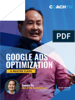 Google Ads Optimization