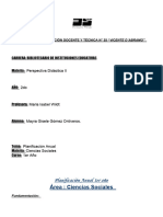 Planificación Anual Cs. Soc 