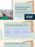 Salud Materno Infantil y Bienestar Familiar