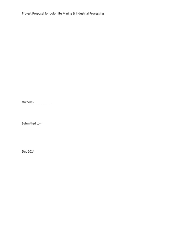 dolomite-mining-project-proposal-in-ethiopia-pdf