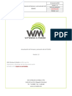 Actualizacion de Firmware y Activación Del Wifi EDA50