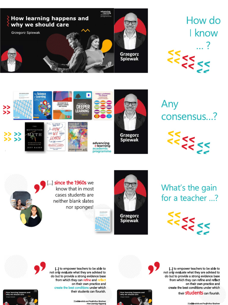 How learning happens and why we should care pdf