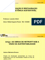 Projeto Restauração Sustentável