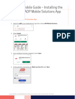 Mobile Guide - Installing and Logging Into The ADP Mobile Solutions App